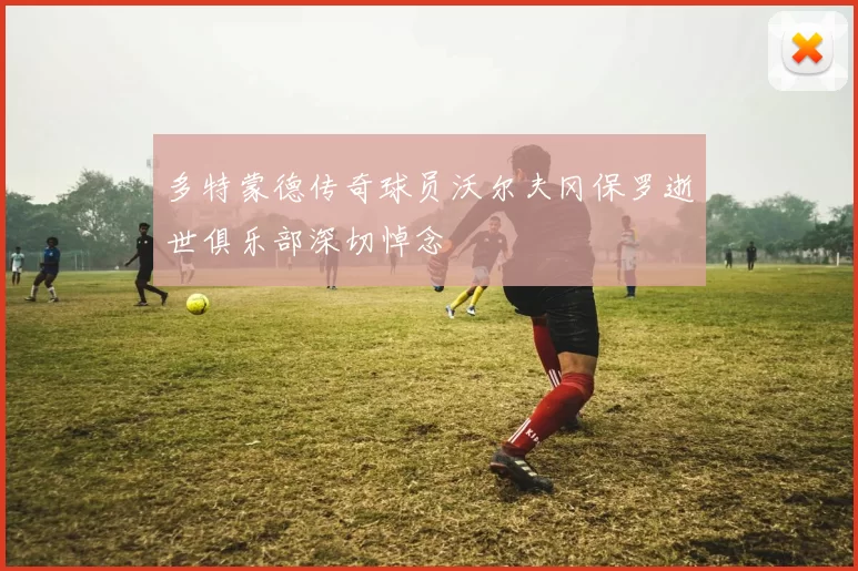 多特蒙德传奇球员沃尔夫冈保罗逝世俱乐部深切悼念